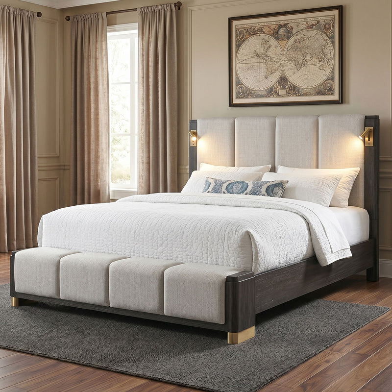 Clifton - Bedroom Set With Upholstered Headboard