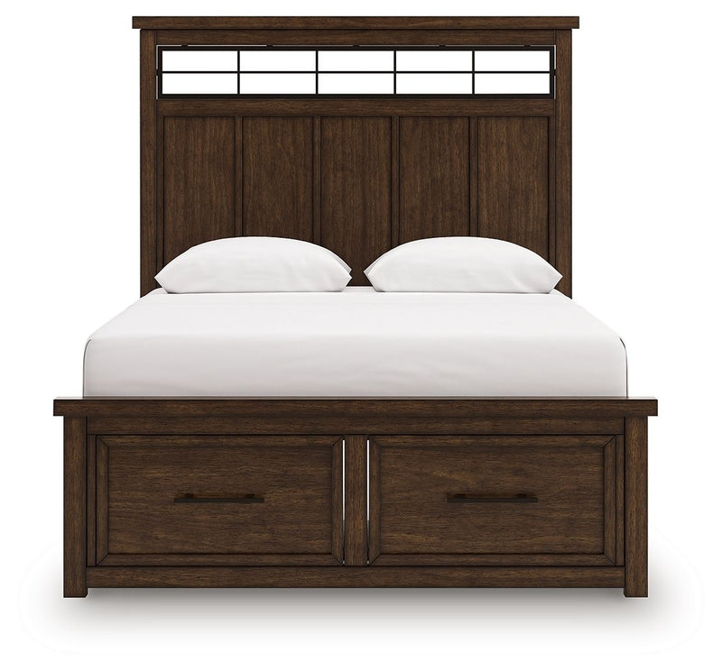 Taffenbrook - Panel Storage Bed