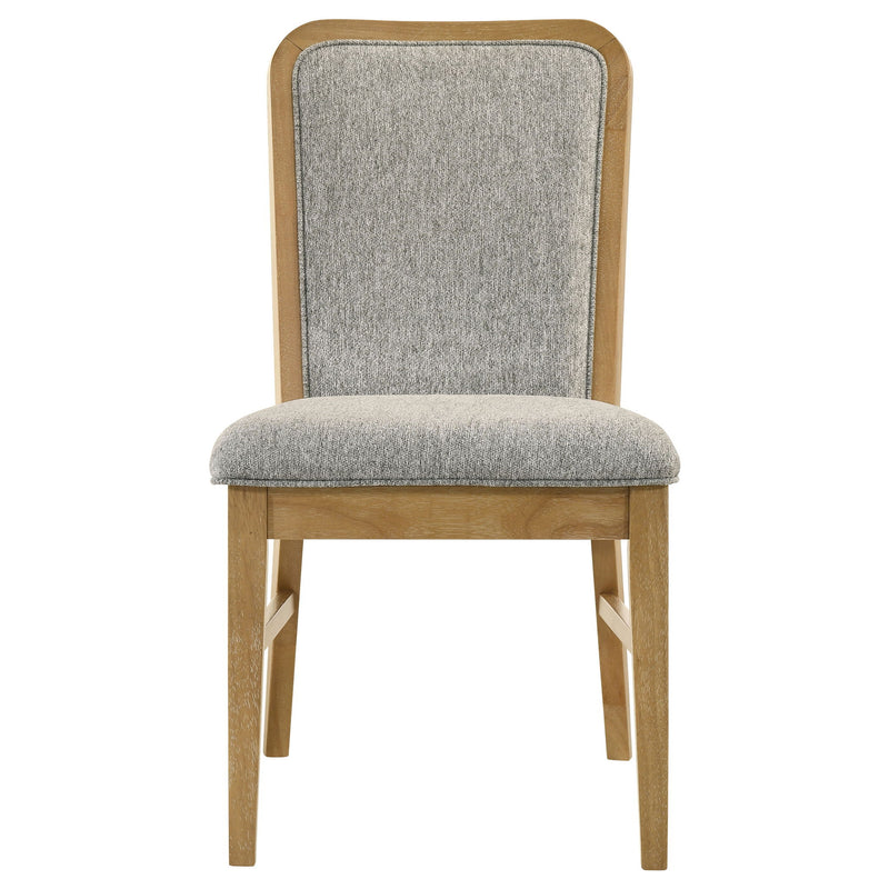 Teleli - 7 Piece Dining Set - Natural / Gray