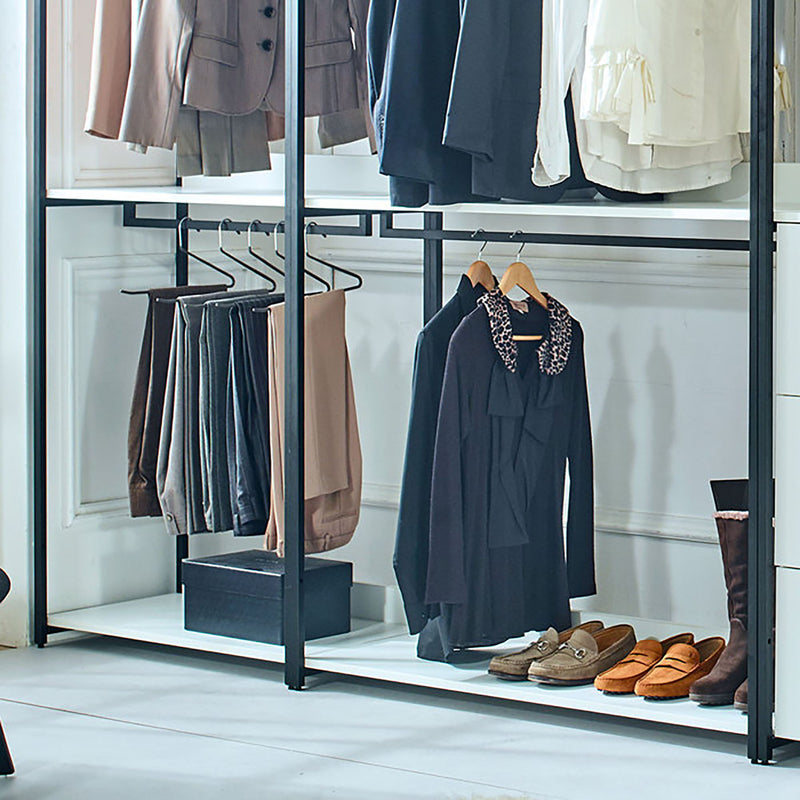 Fiona - Freestanding 4 Tower Walk-In Closet System - White