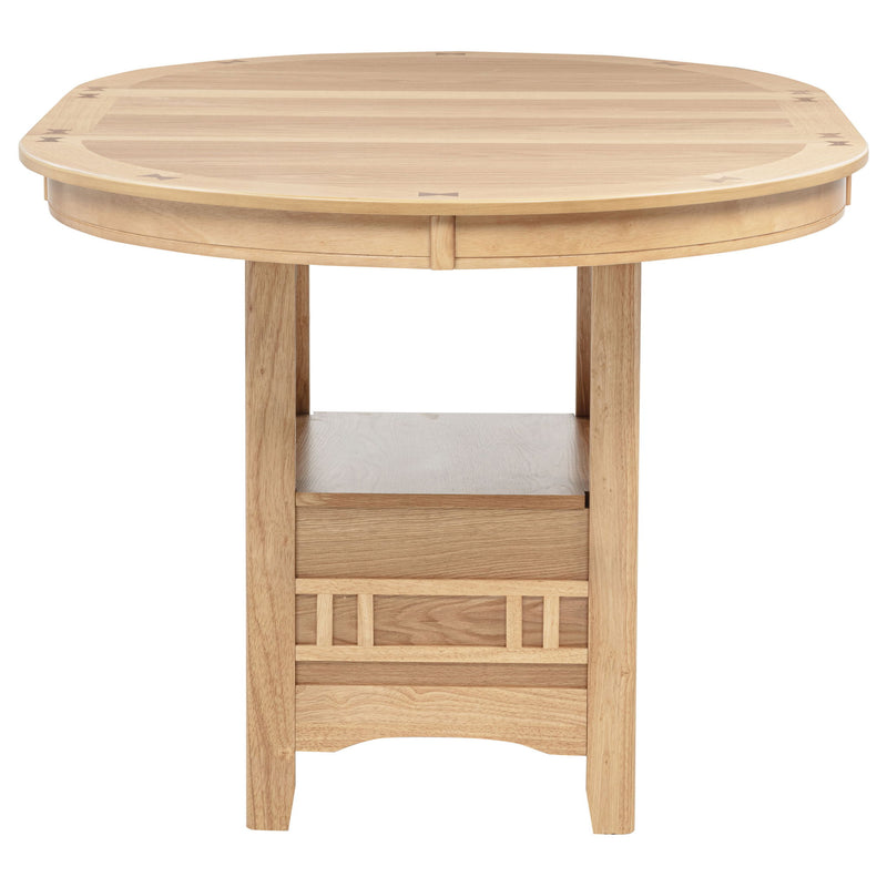 Davis - Counter Height Extension Dining Table - Light Oak