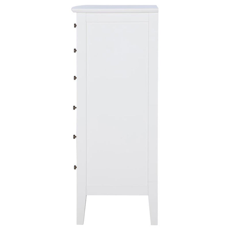 Bexhill - 8-Drawer Chest Of Drawers - White