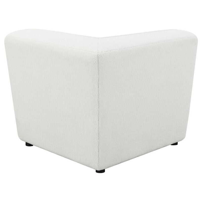 Sunny - Upholstered Corner Chair Natural - Ivory