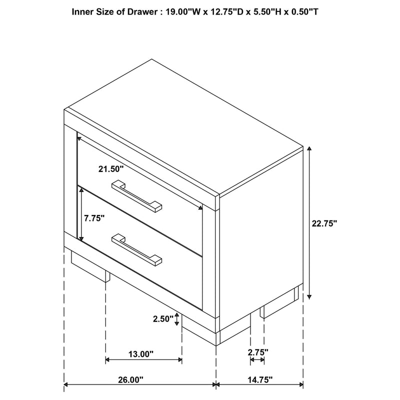 Tokyo - LED Bedroom Set