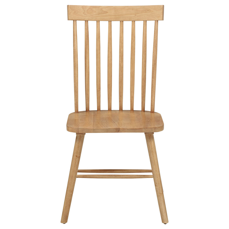 Finley - 5 Piece Dining Set With Round Table And Spindle Back Chairs