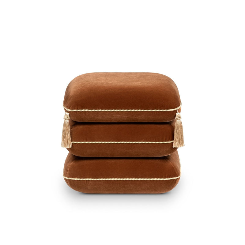 Monarch - Squared Upholstered Ottoman