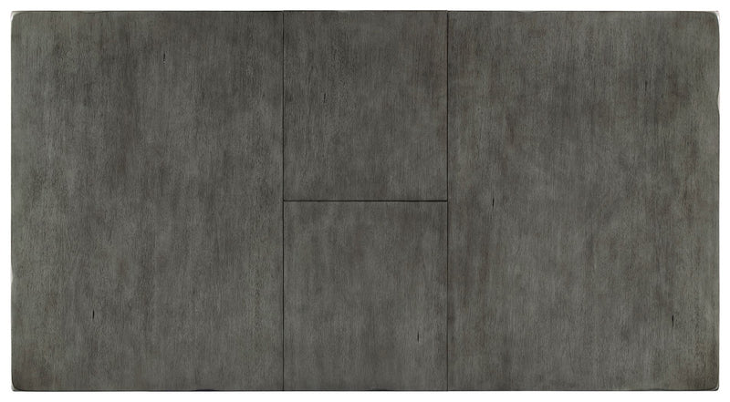 Hallanden - Rectangular Dining Room Butterfly Extension Table - Gray