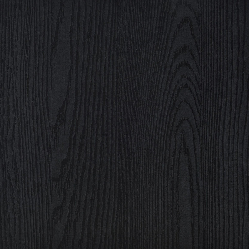 Clower Engineered Wood C-Shaped Sofa Side Table Black