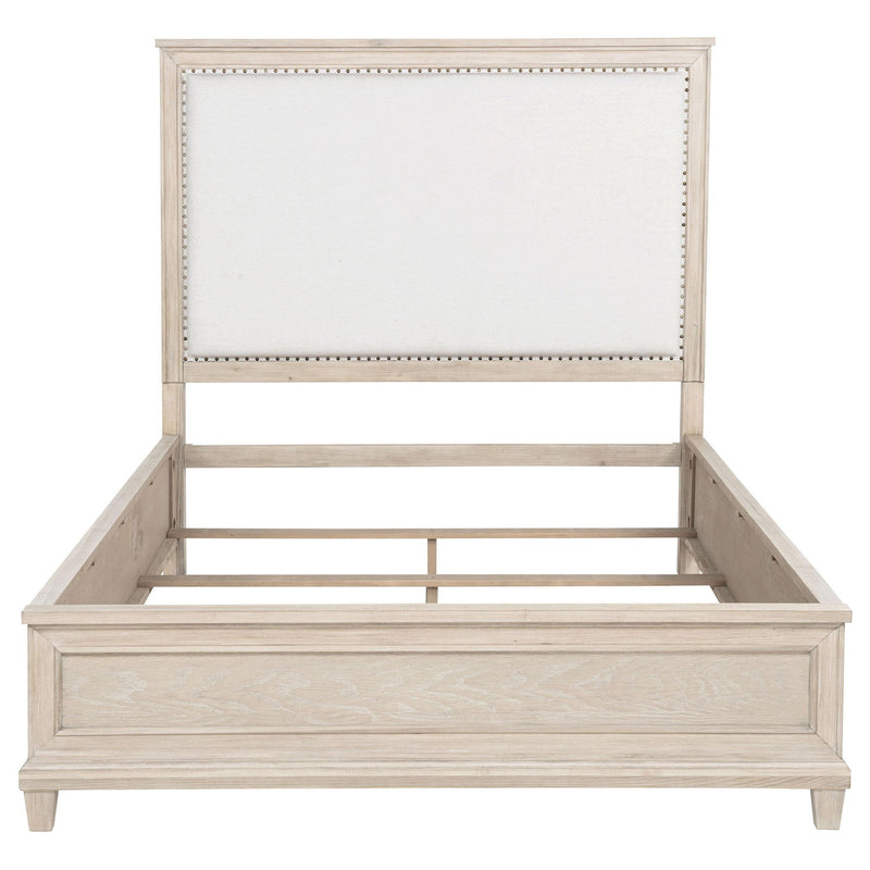 Pembroke 66-inch Queen Panel Bed Washed Oak