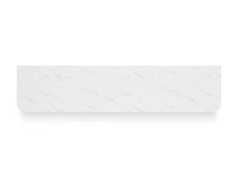 Camdill - XL TV Stand With Fireplace Option - Light Brown