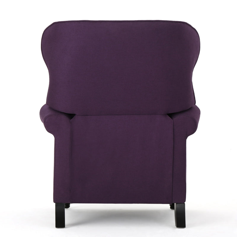 Modern Manual Push Back Recliner Chair