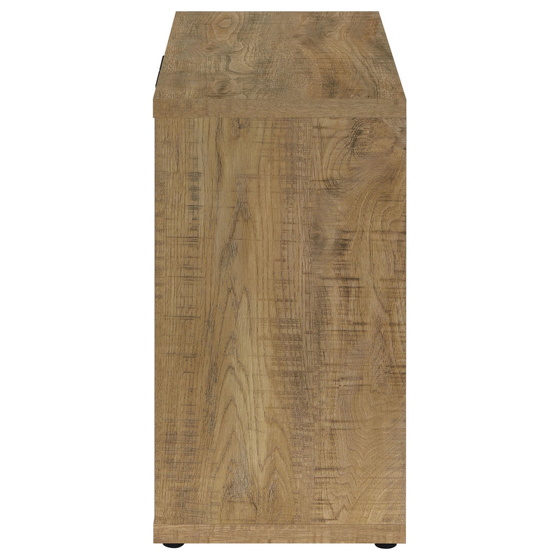 Pamplona - 2 Door Accent Cabinet Hardware - Brown