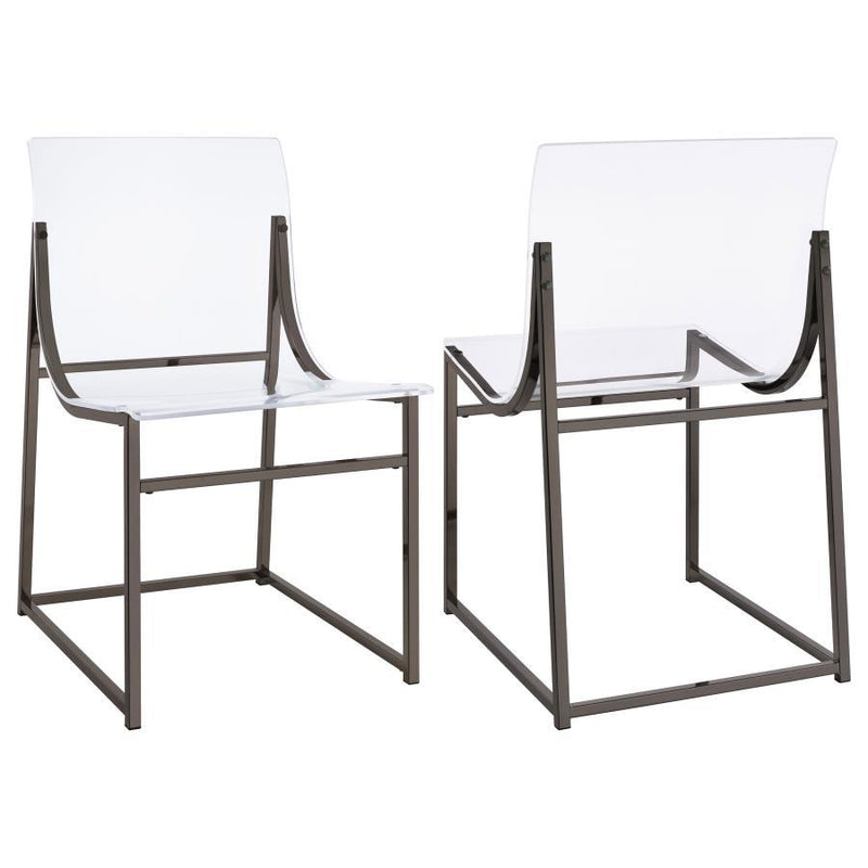 Adino - Acrylic Dining Side Chair (Set of 2)
