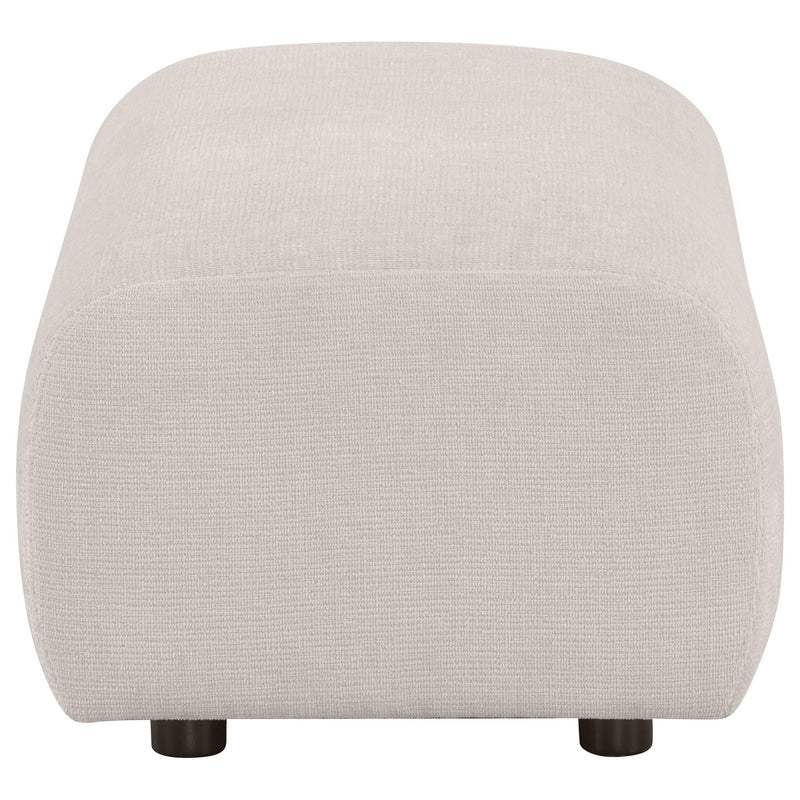 Burnett 4-piece Chenille Upholstered Sofa Set Ivory