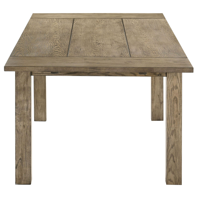 Cressley - 5 Piece Dining Set With Ladder Back Chairs - Light Oak