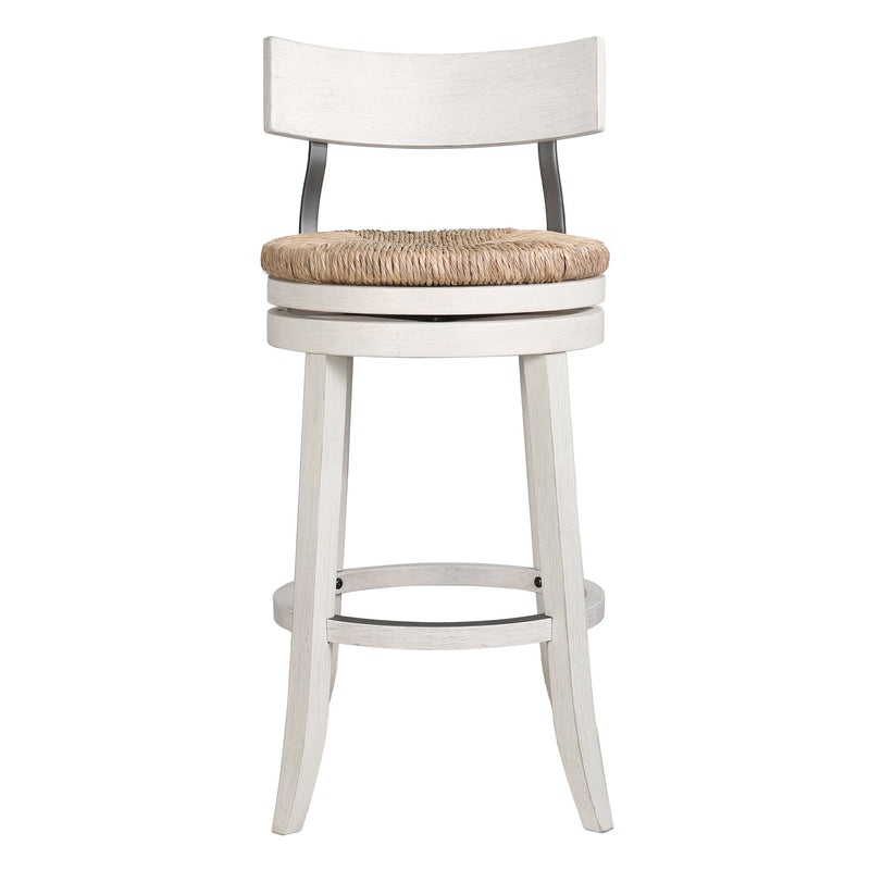 Stool With Natural Seagrass Seat