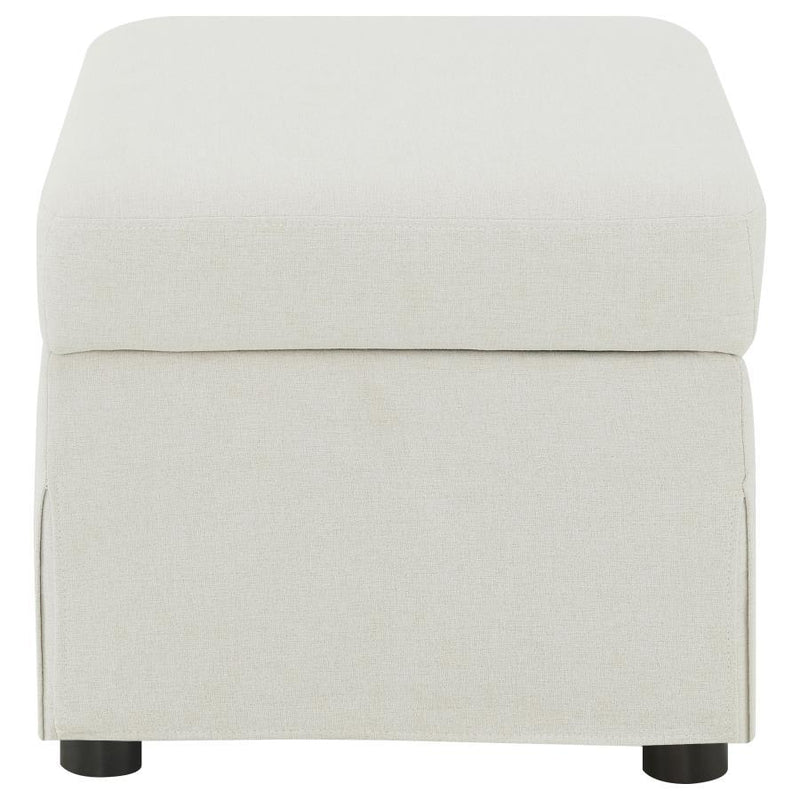 Winter - Upholstered Hydraulic Lift Top Storage Ottoman