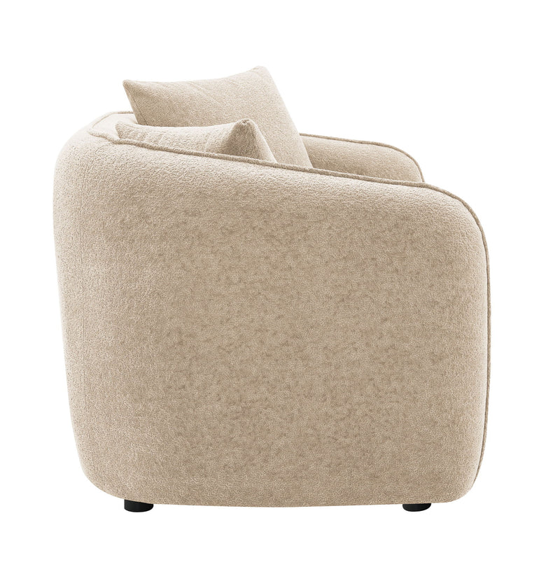 Keith - 3 Piece Living Room Set (Comes With Matching Color Toss Pillows)