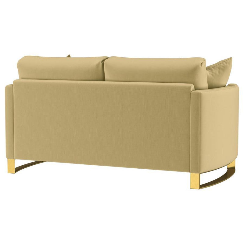 Corliss - Upholstered Arched Arm Loveseat