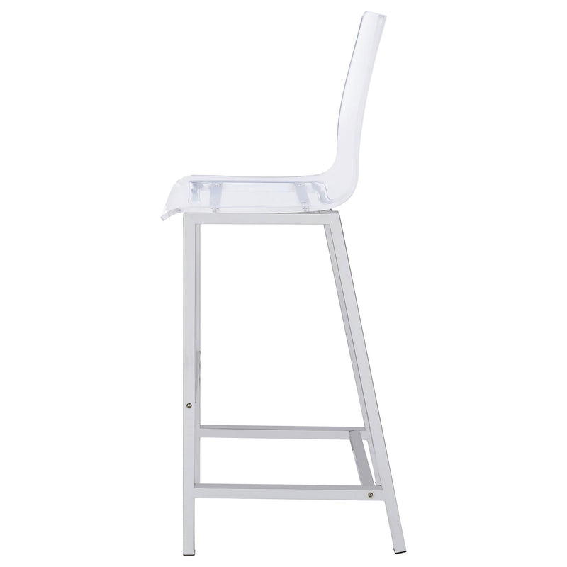 Bar Stools (Set of 2) - Clear