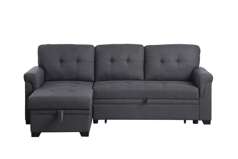 Lucca - Reversible Sleeper Sectional Sofa With Storage Chaise