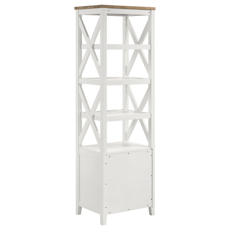 Hollis 3-piece 67-inch TV Stand Entertainment Center White