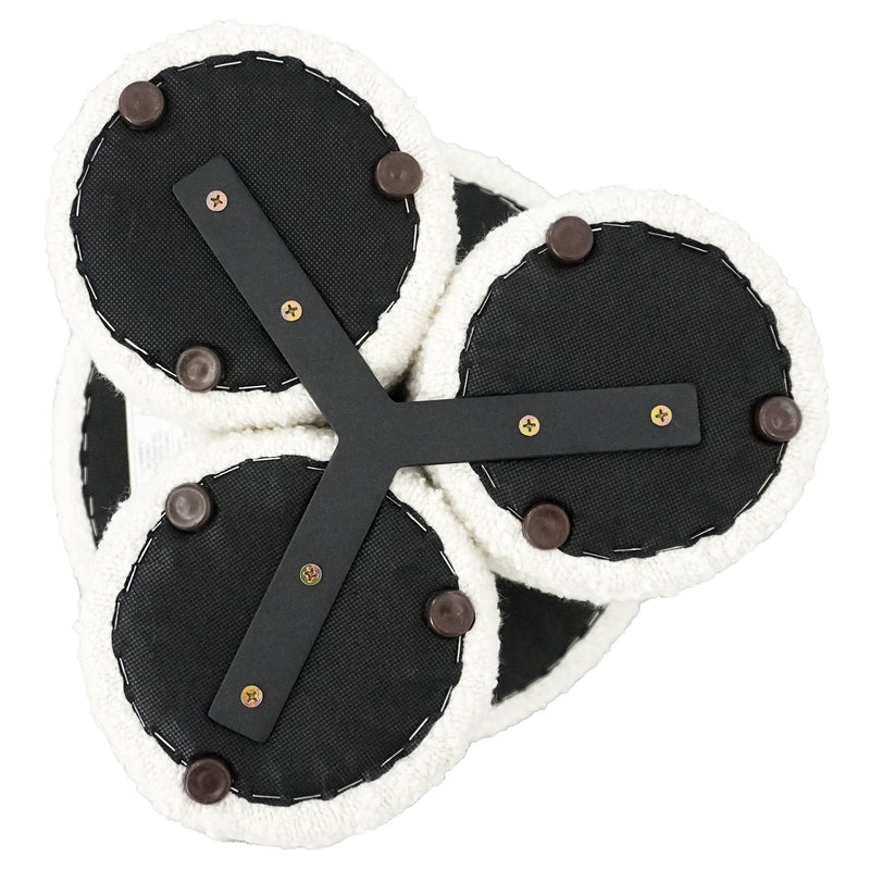 Wesley - Stool - Ivory
