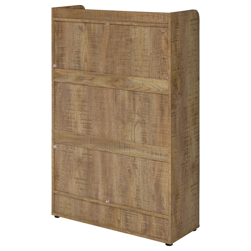 Claire - 3 Tier Shoe Cabinet - Brown