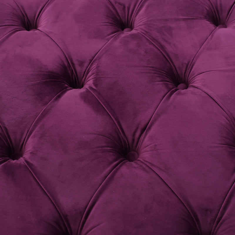 Modern Glam Ottoman