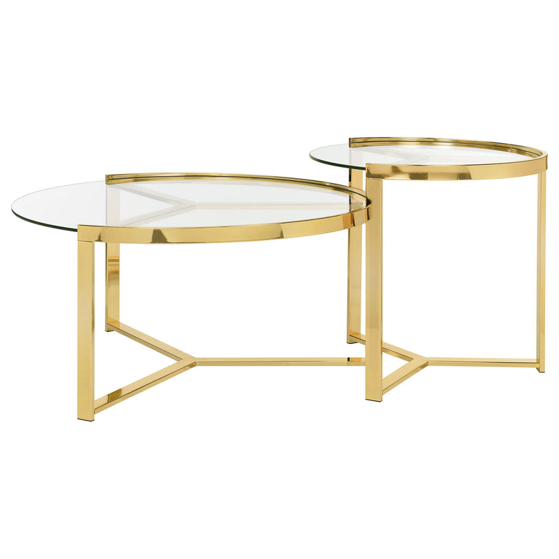 Kaylie - 2 Piece Nesting Coffee Table Set