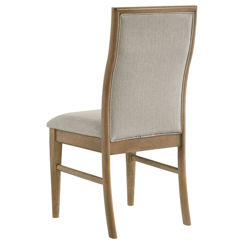 Dreydon - 5 Piece Round Dining Table Set With Chairs - Light Brown