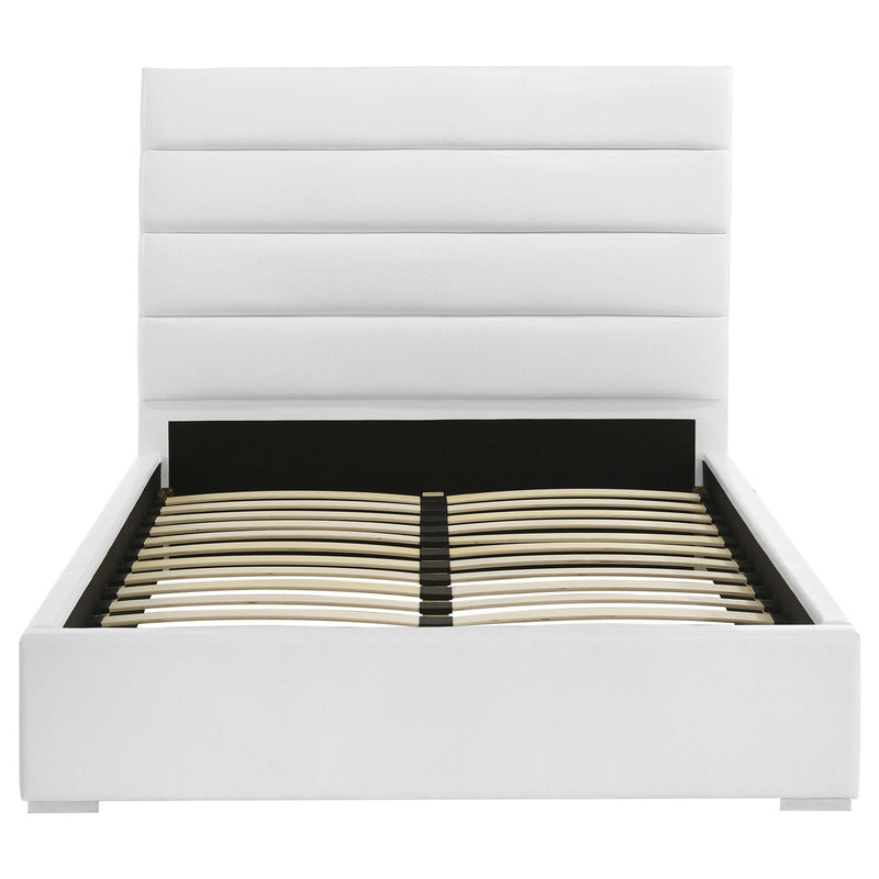 Felicity 53-inch Upholstered Full Platform Bed White