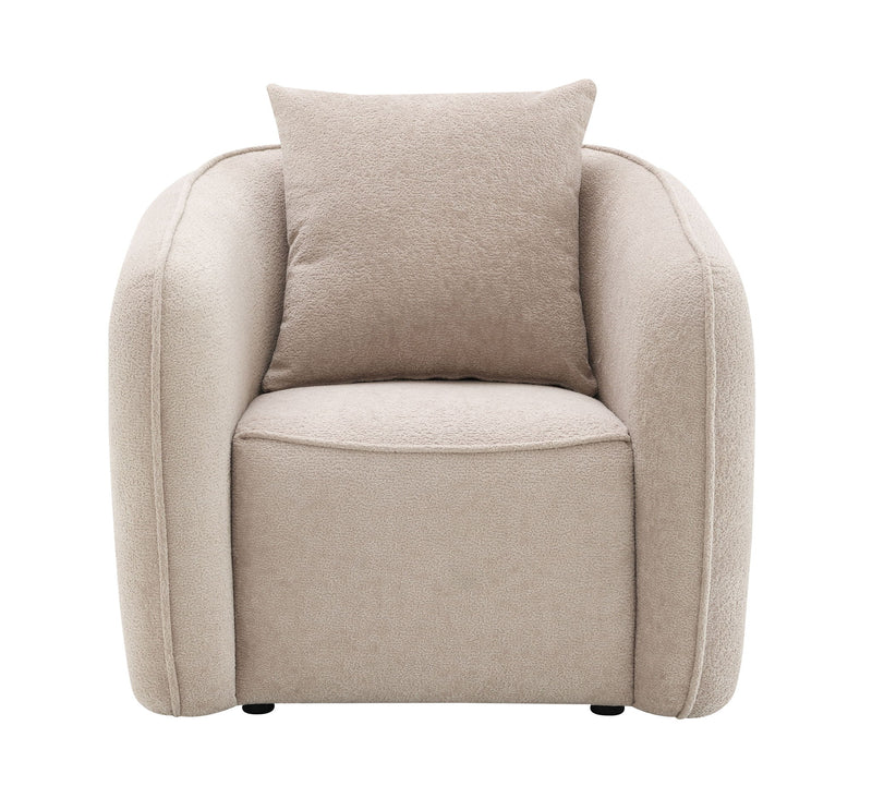 Keith - 3 Piece Living Room Set (Comes With Matching Color Toss Pillows)