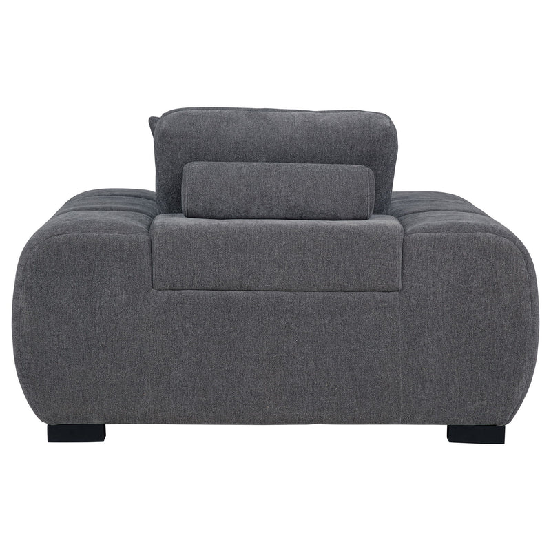 Plather - Track Arm Accent Chair