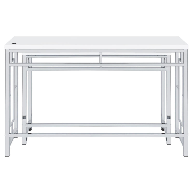 Jackson 4-piece Multipurpose Counter Height Table Set White