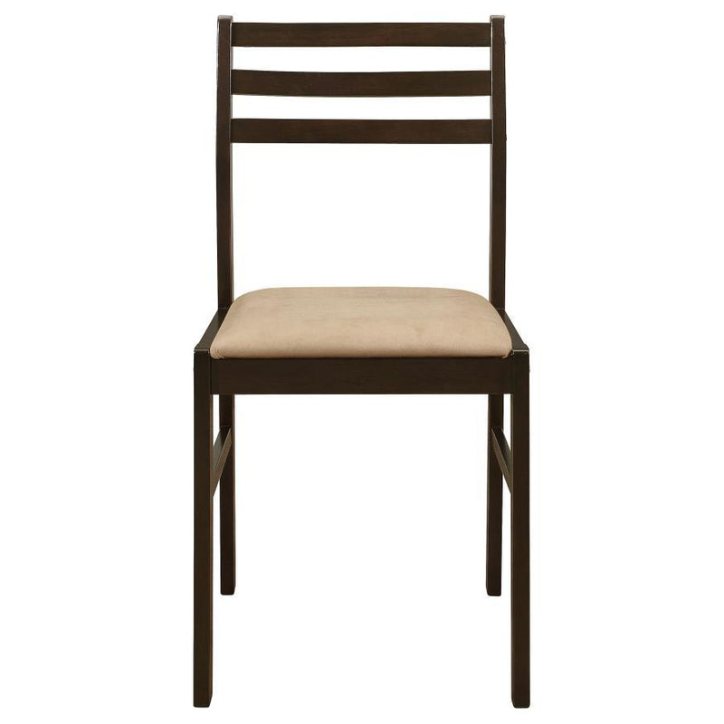 Bucknell - 3 Piece Round Drop Leaf Dining Table Set