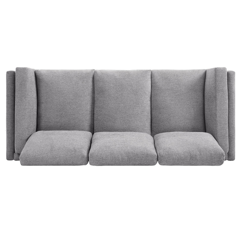 3 Seater Sofa With Dual Layer Seat Cushions