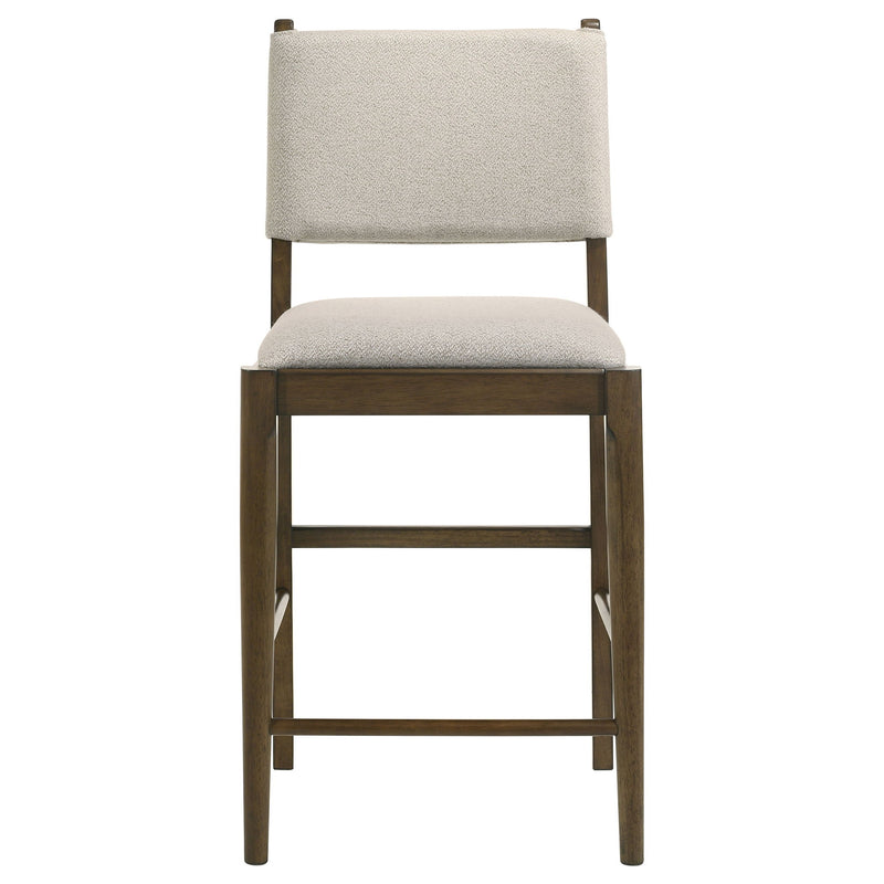 Crispin - Upholstered Counter Side Chair (Set of 2) - Brown