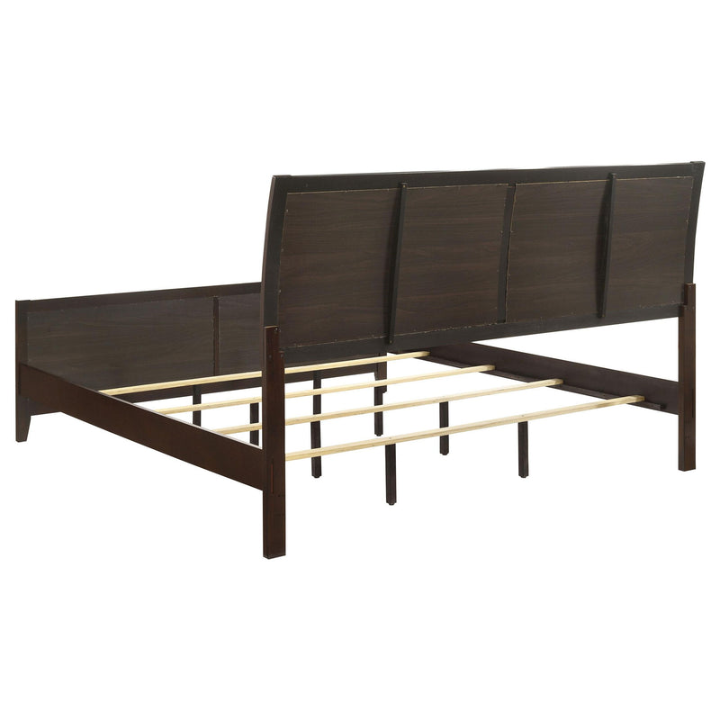 Carlton 4-piece Eastern King Bedroom Set Cappuccino