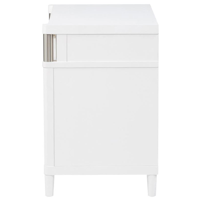 Gracemont - 3-Drawer Bedroom Nightstand Bedside Table - White