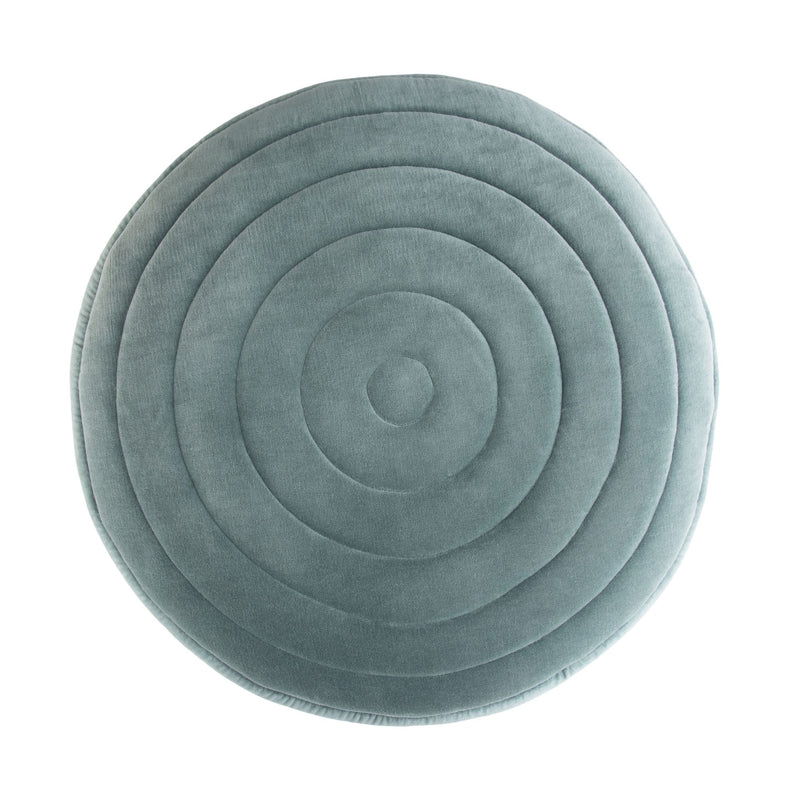 Vivienne - Upholstered Round Pouf