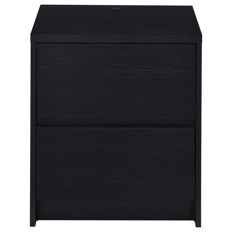 Westpark - 2-Drawer Nightstand LED Lights And USB