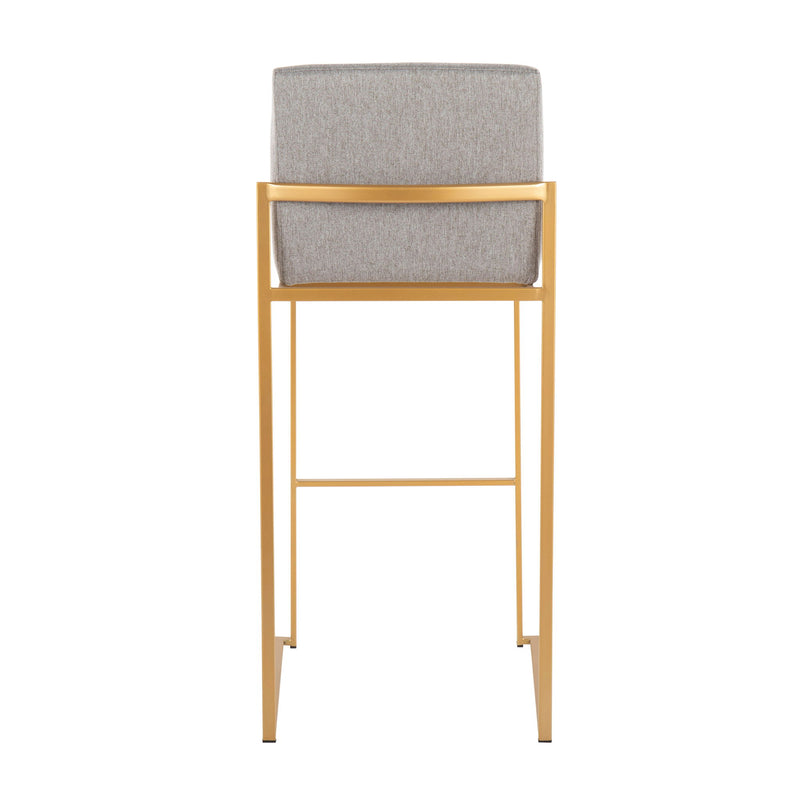 Fuji - Contemporary Design High Back Barstool