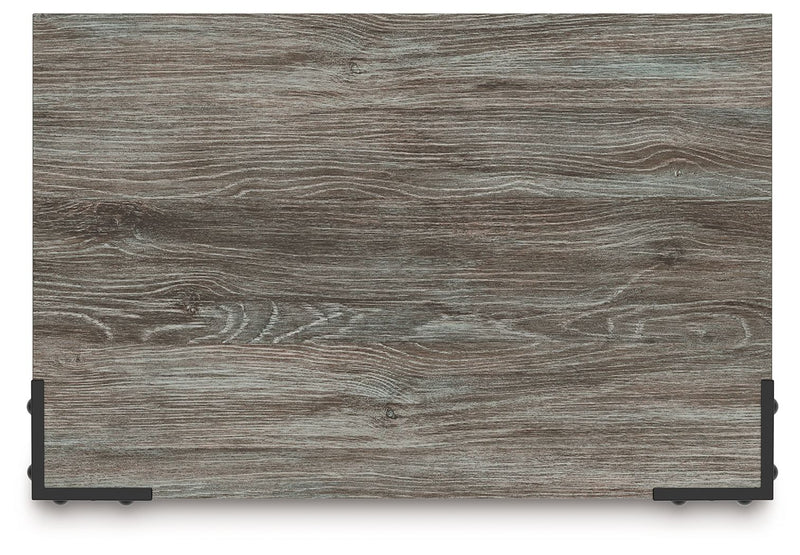 Frandern - Two Drawer Night Stand - Gray