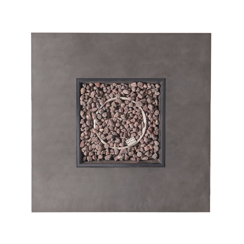 Modern Square Fire Pit With 50, 000 Btu