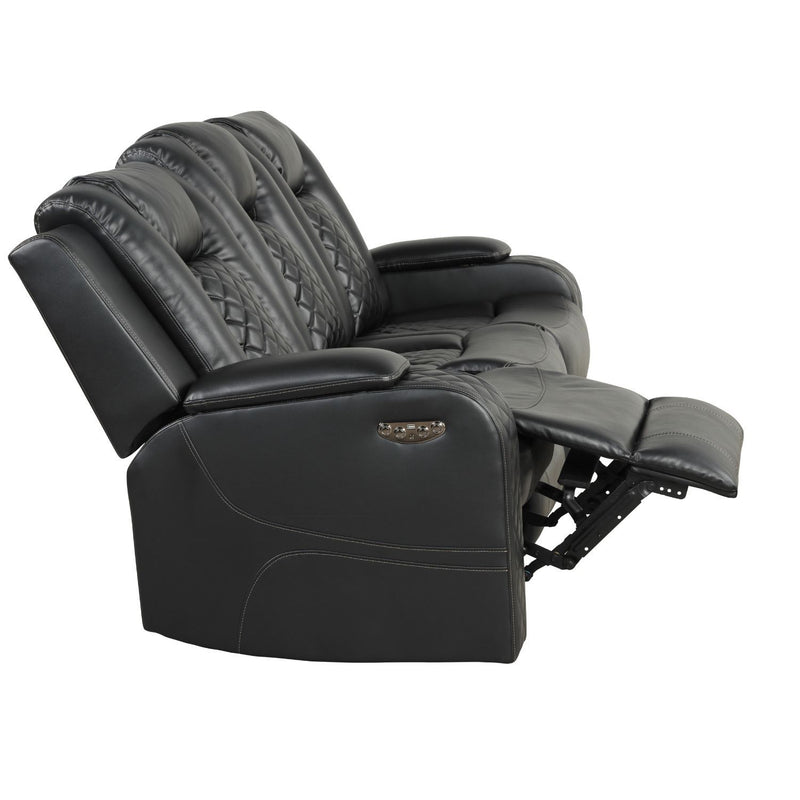 Benz - Power Reclining Sofa With LED Lighting