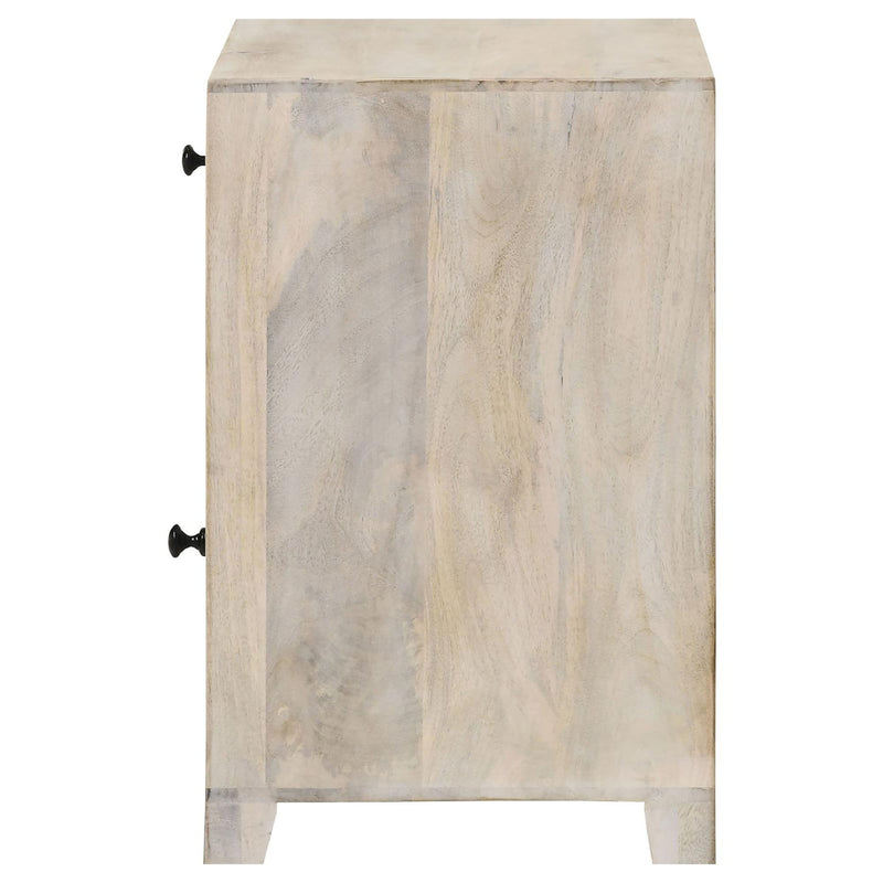 1 Door Accent Cabinet With Drawer - Beige