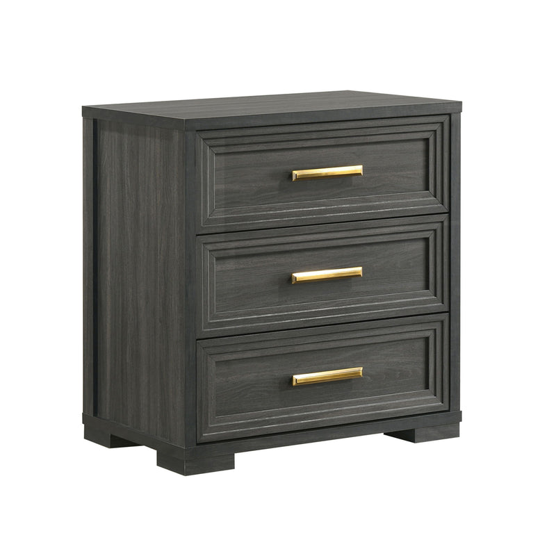 Colorado - Nightstand - Charcoal