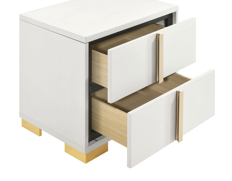 Marceline 5-piece Eastern King Bedroom Set White