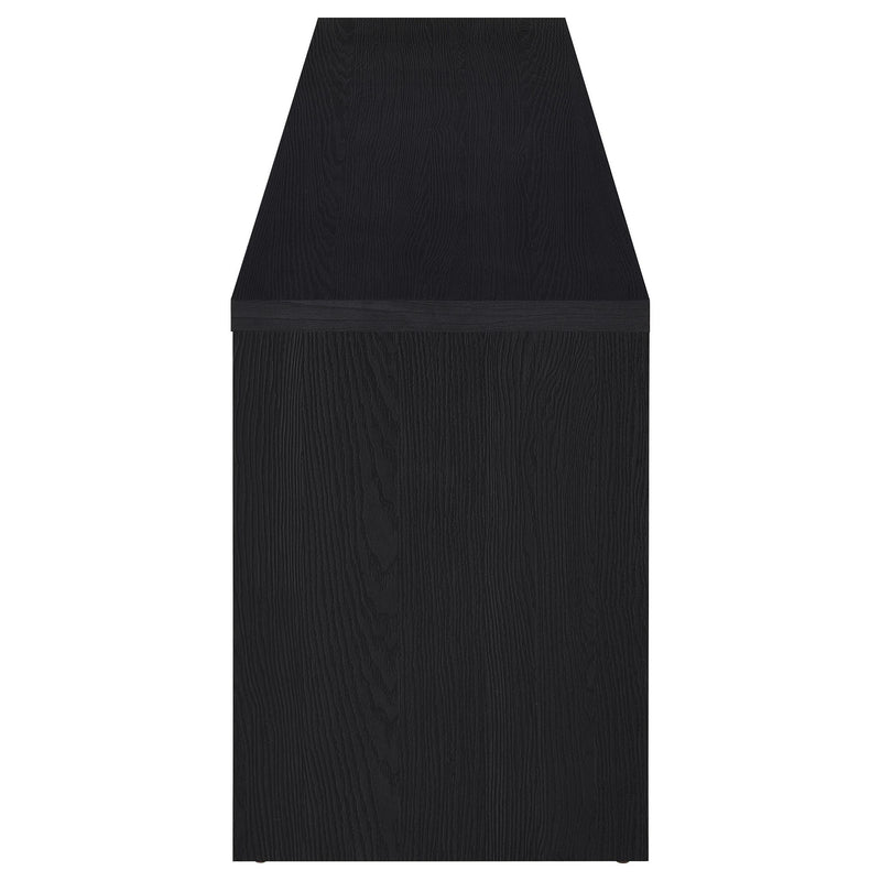 Rutland 78-inch 3-drawer TV Stand Media Console Black
